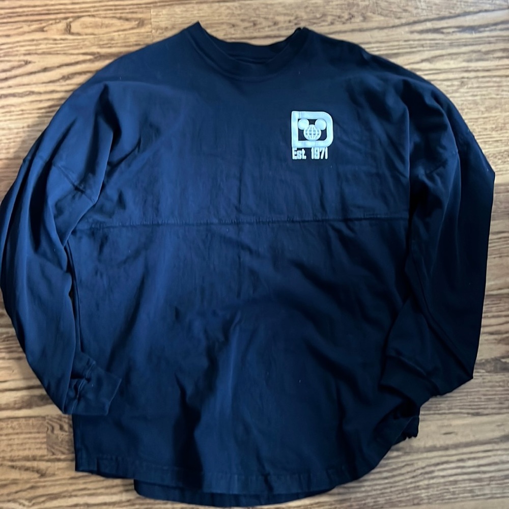 Disney Parks Walt Disney World Adult Spirit Jersey Size M Medium Navy Blue